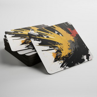 Podtácky Barevné cákance