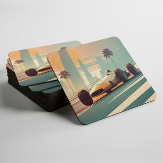 Podtácky Retro formule