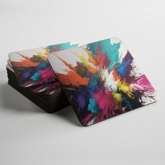 Podtácky Exploze barev 2