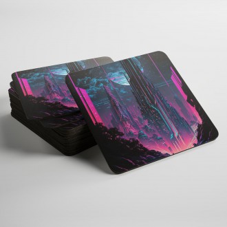 Podtácky Fantastické město budoucnosti