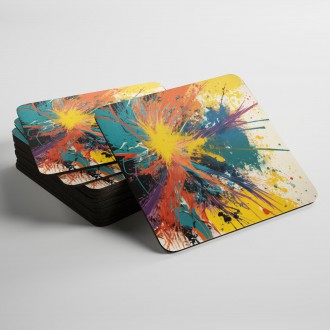 Podtácky Exploze barev 1