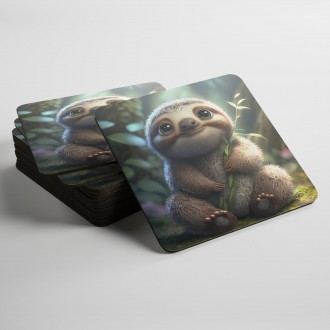 Podtácky Roztomilý lenochod