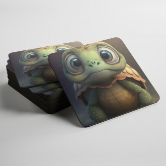 Podtácky Roztomilá želva