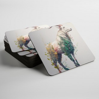 Podtácky Květinový kozoroh