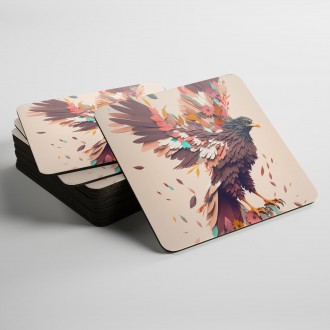 Podtácky Květinový orel