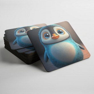 Podtácky Roztomilý tučňák