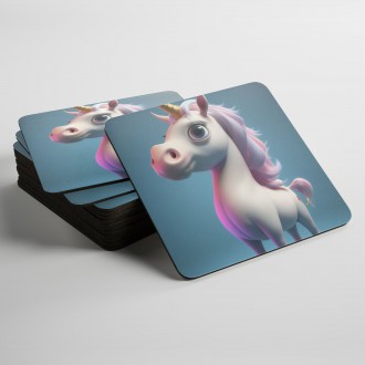 Podtácky Roztomilý jednorožec