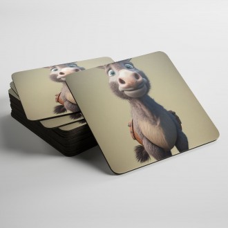 Podtácky Animovaný oslík