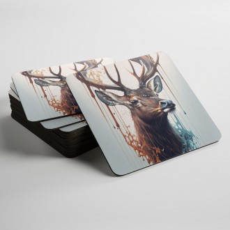 Podtácky Graffiti jelen