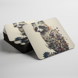 Podtácky Květinový mýval