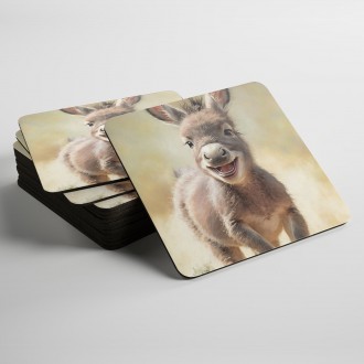 Podtácky Akvarelový osel