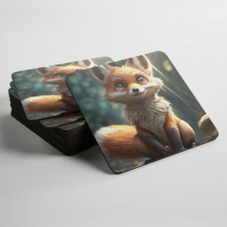 Podtácky Roztomilá liška