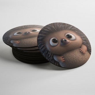 Podtácky Animovaný ježek