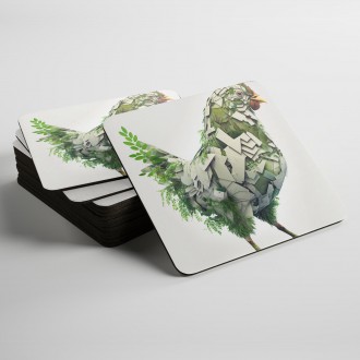 Podtácky Přírodní slepice