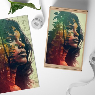 Dřevěné puzzle Duší v přírodě 4