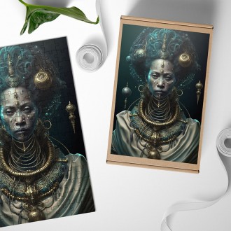 Dřevěné puzzle Úžasný mimozemský život 8