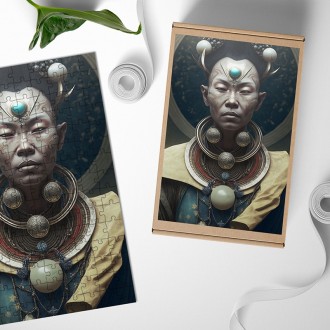 Dřevěné puzzle Úžasný mimozemský život 9