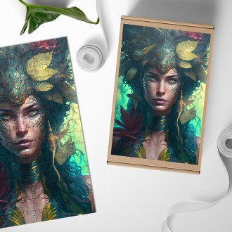 Dřevěné puzzle Amazonka 2