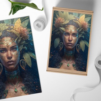 Dřevěné puzzle Amazonka