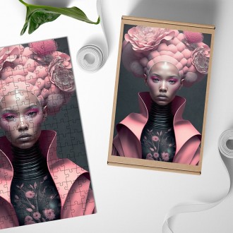 Dřevěné puzzle Asijská Móda 4