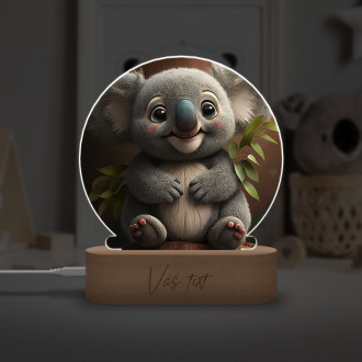 Dětská lampička Roztomilá animovaná koala 2