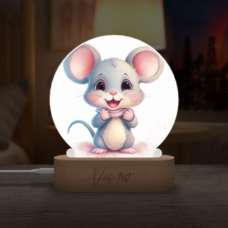 Dětská lampička Kreslená Myška
