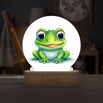 Dětská lampička Kreslená Žabka