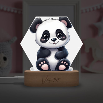 Dětská lampička Kreslená Panda