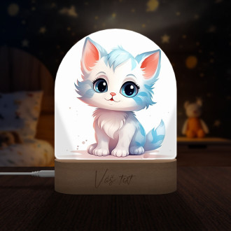 Dětská lampička Kreslená Kočka