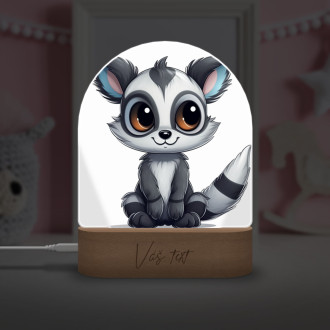 Dětská lampička Kreslený Lemur
