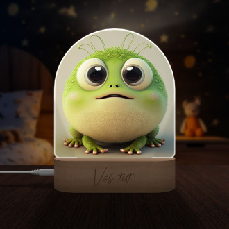Dětská lampička Roztomilá animovaná žabka