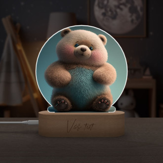 Dětská lampička Roztomilý animovaný medvídek 1