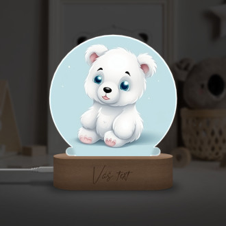 Dětská lampička Kreslený Lední Medvěd