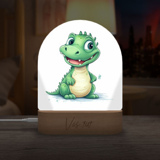 Dětská lampička Kreslený Krokodýl
