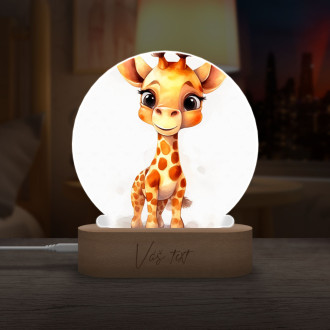 Dětská lampička Kreslená Žirafa