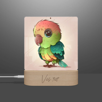 Dětská lampička Kreslený Papoušek