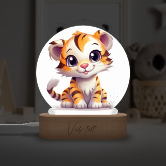 Dětská lampička Kreslený Tygr