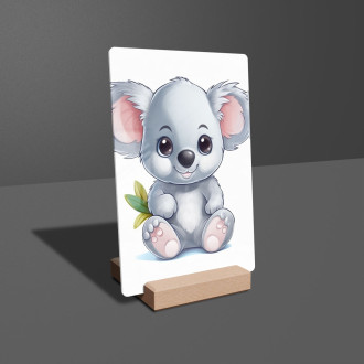 Akrylové sklo Kreslená Koala