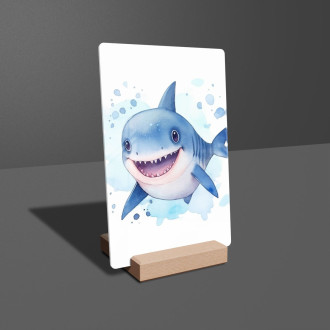 Akrylové sklo Kreslený Žralok