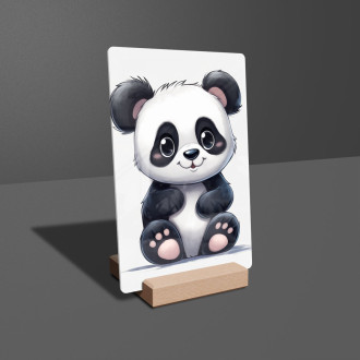 Akrylové sklo Kreslená Panda