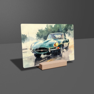 Akrylové sklo Jaguar E-type Coupe 2