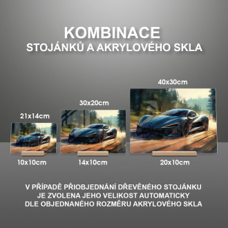 Akrylové sklo Piech Automotive Mark Zero