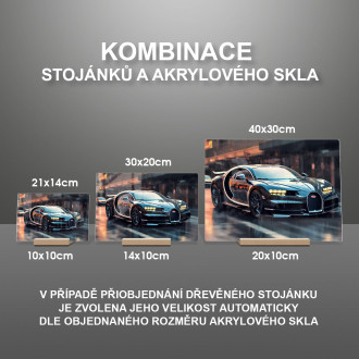 Akrylové sklo Bugatti La Voiture Noire