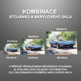 Akrylové sklo De Tomaso Mangusta