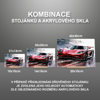 Akrylové sklo Koenigsegg CCX