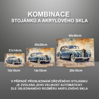 Akrylové sklo 1960 Rolls Royce Silver Cloud II