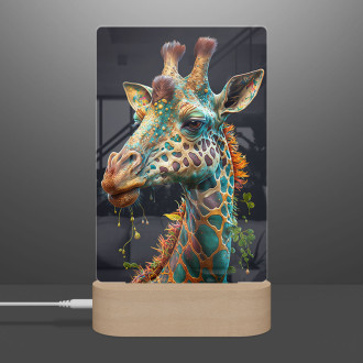 Lampa Psychadelická žirafa 2