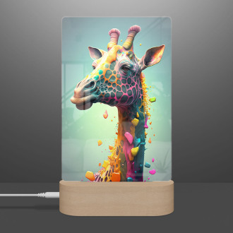 Lampa Psychadelická žirafa 3