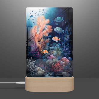 Lampa Podmořská scenérie Korálový útes