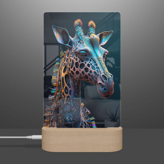 Lampa Psychadelická žirafa 4